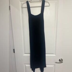 Reformation Midnight Open Back Dress
